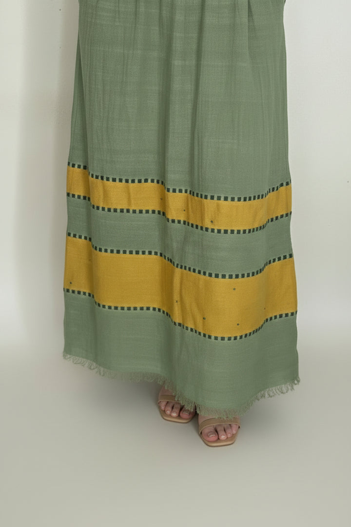 ShopYego Dress Color Yeshi Dress - Sage Harvest