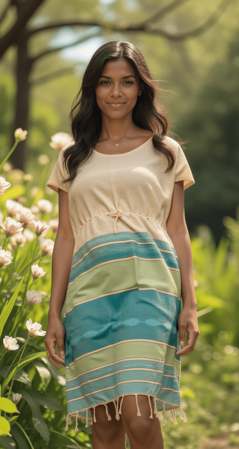 ShopYego Dress Sky & Seafoam Saba Dress