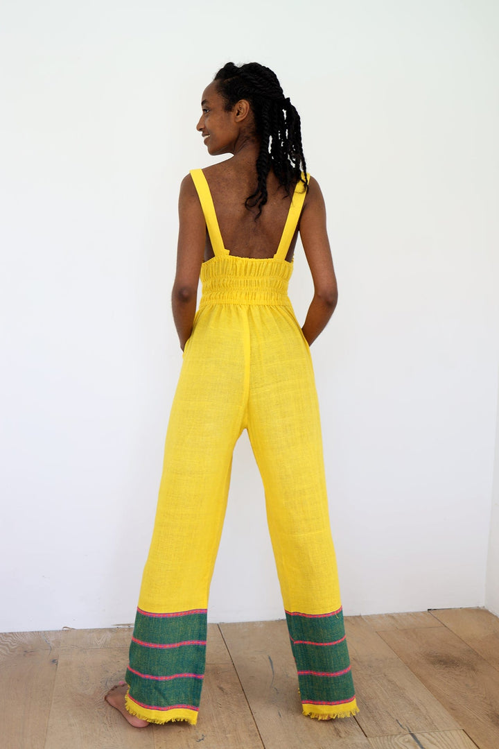 ShopYego Jumpsuits Flamingo Blen Jumpsuit