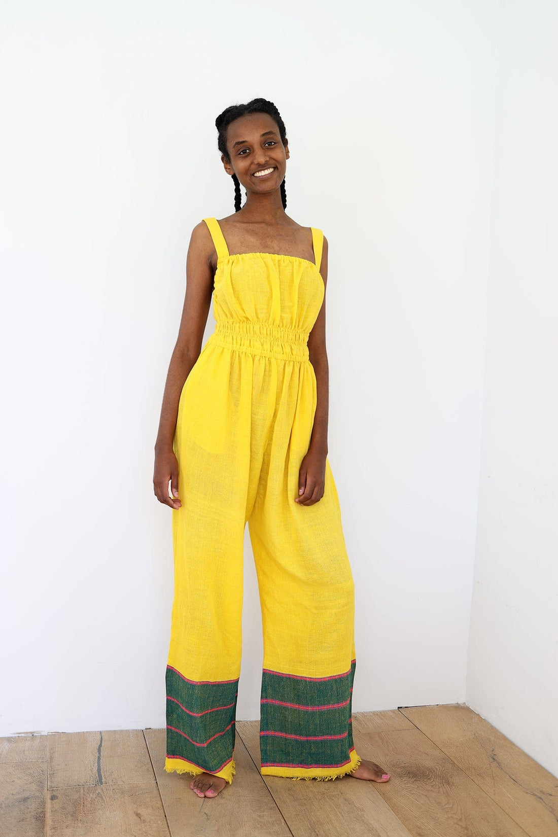 ShopYego Jumpsuits Flamingo Blen Jumpsuit