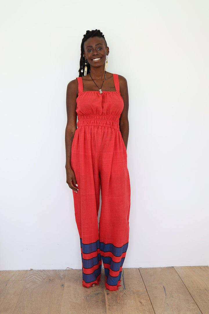 ShopYego Jumpsuits Flamingo Blen Jumpsuit
