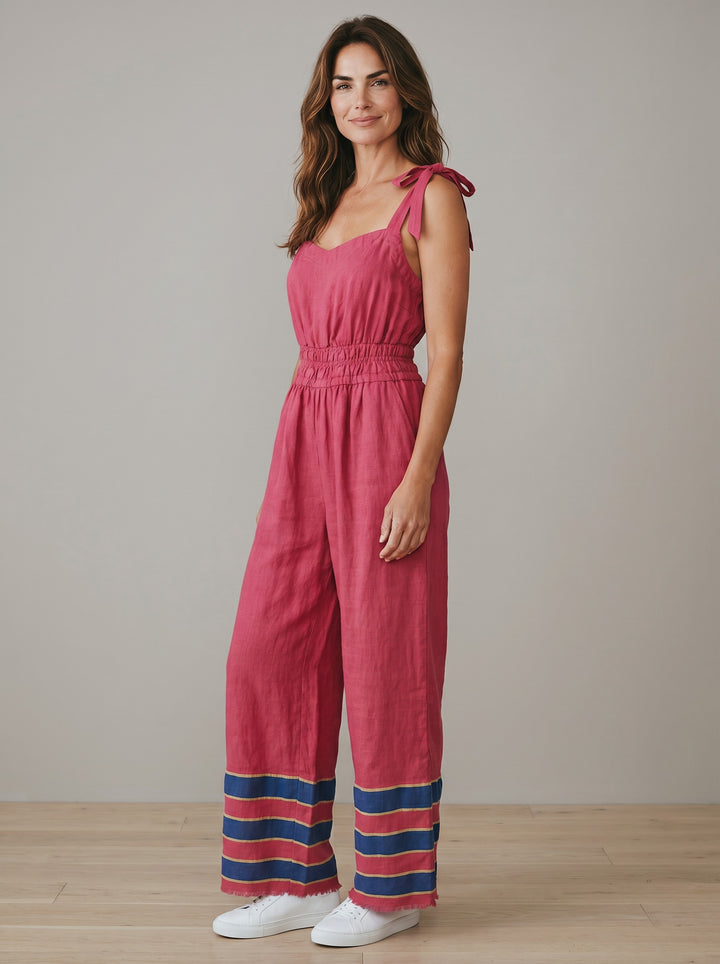 ShopYego Jumpsuits Fuchsia Tide Sebie Jumpsuit - Fuchsia Tide