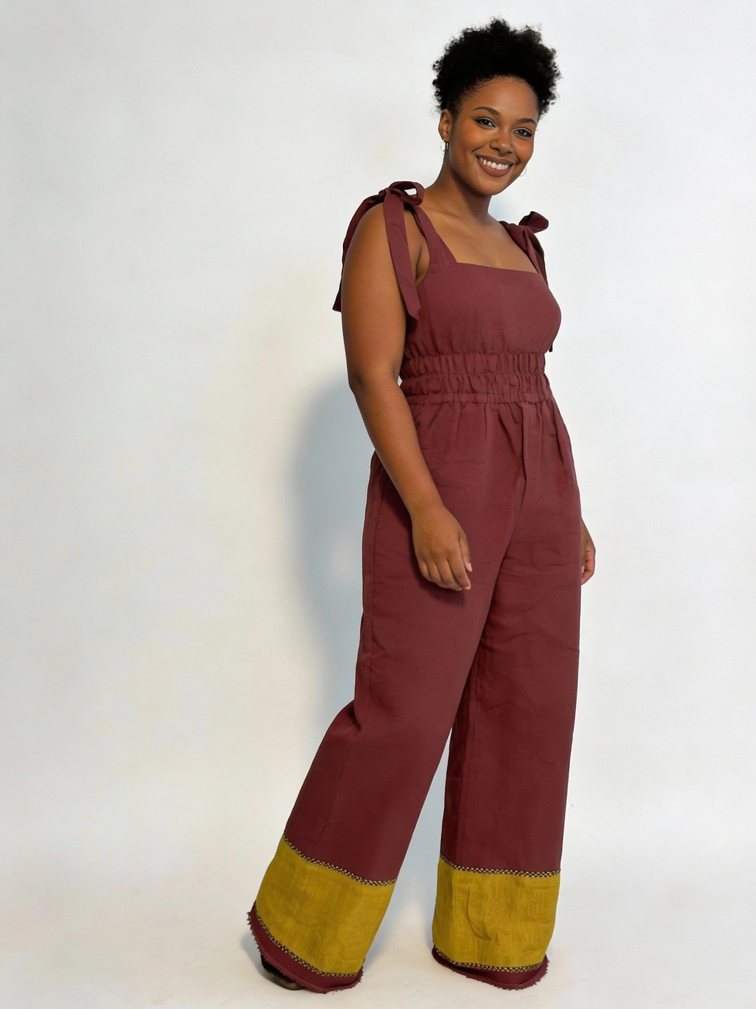 ShopYego Jumpsuits Garnet Plum Sebie Jumpsuit- Garnet Plum