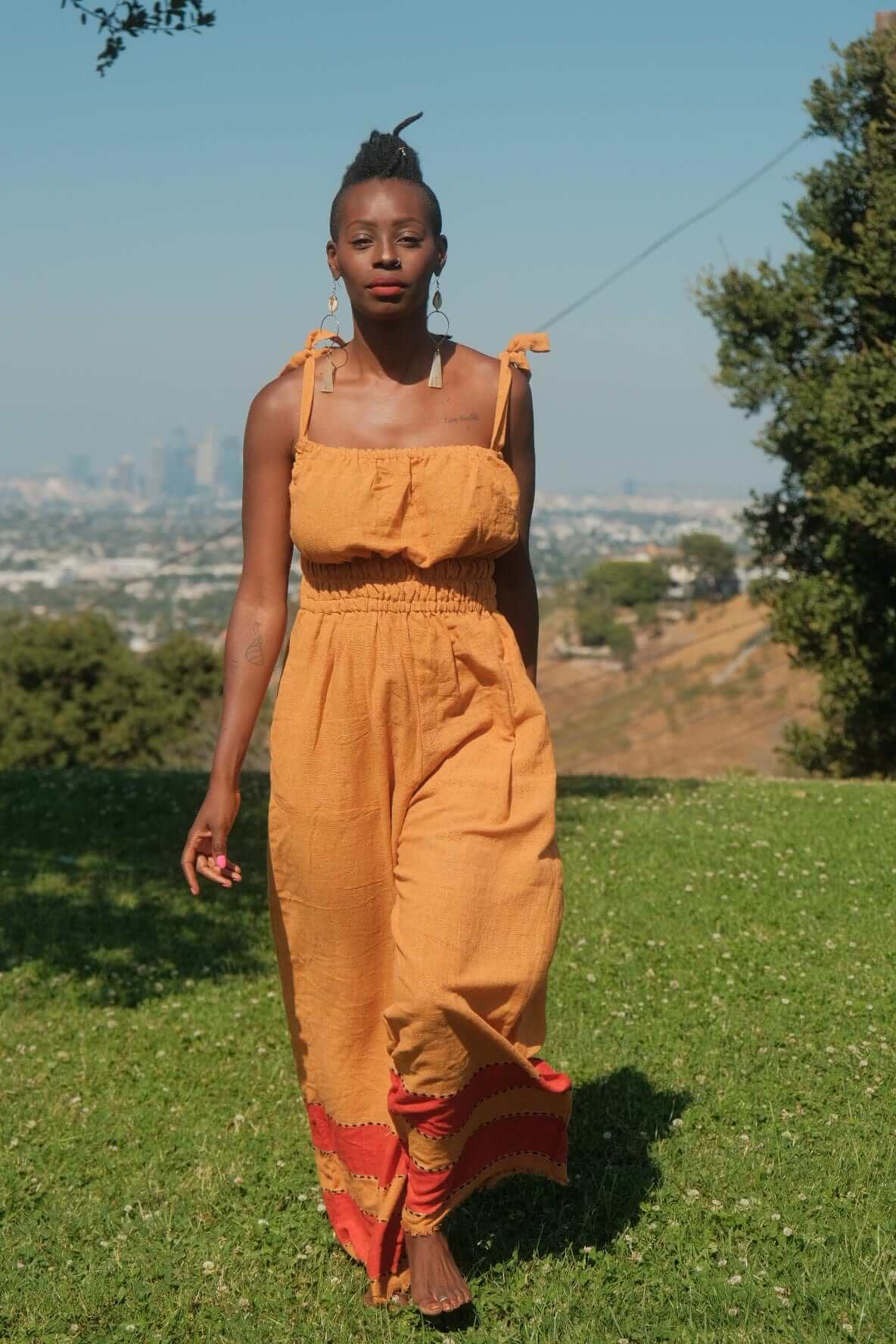 ShopYego Jumpsuits Honey Camel Sebie Jumpsuit