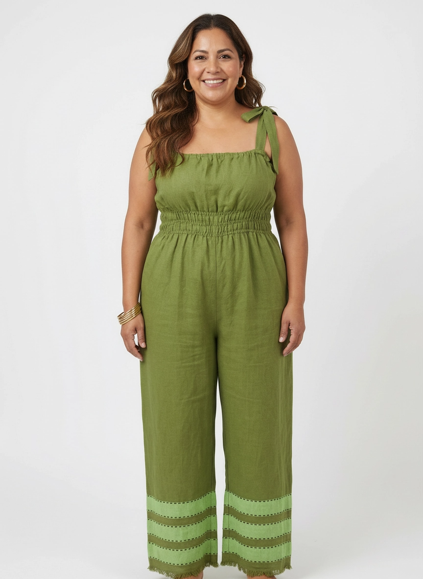 ShopYego Jumpsuits Meadow Green Sebie Jumpsuit- Meadow Green