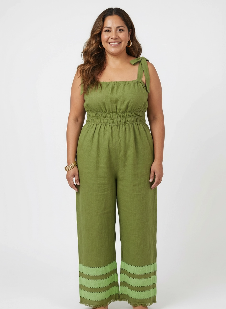 ShopYego Jumpsuits Meadow Green Sebie Jumpsuit- Meadow Green