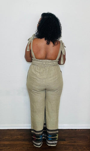ShopYego Jumpsuits Mocha Mousse & Gabi Tilet Zewie Jumpsuit