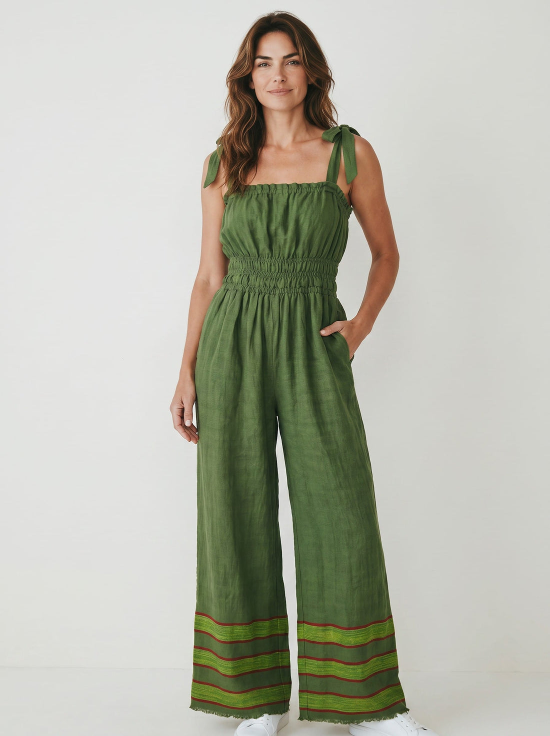 ShopYego Jumpsuits Olive Grove Sebie Jumpsuit - Olive Grove