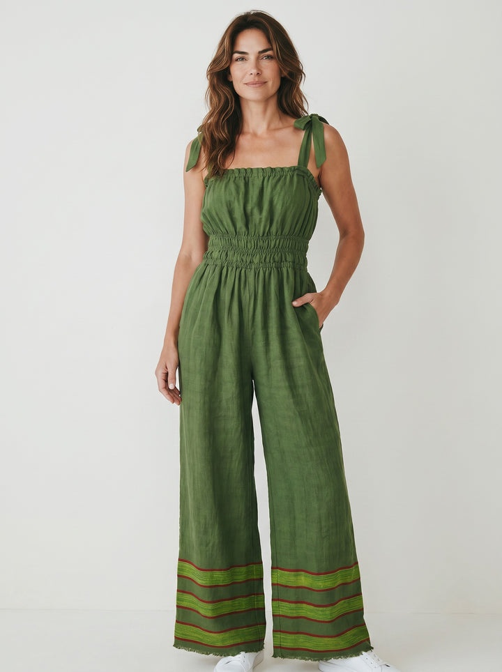 ShopYego Jumpsuits Olive Grove Sebie Jumpsuit - Olive Grove