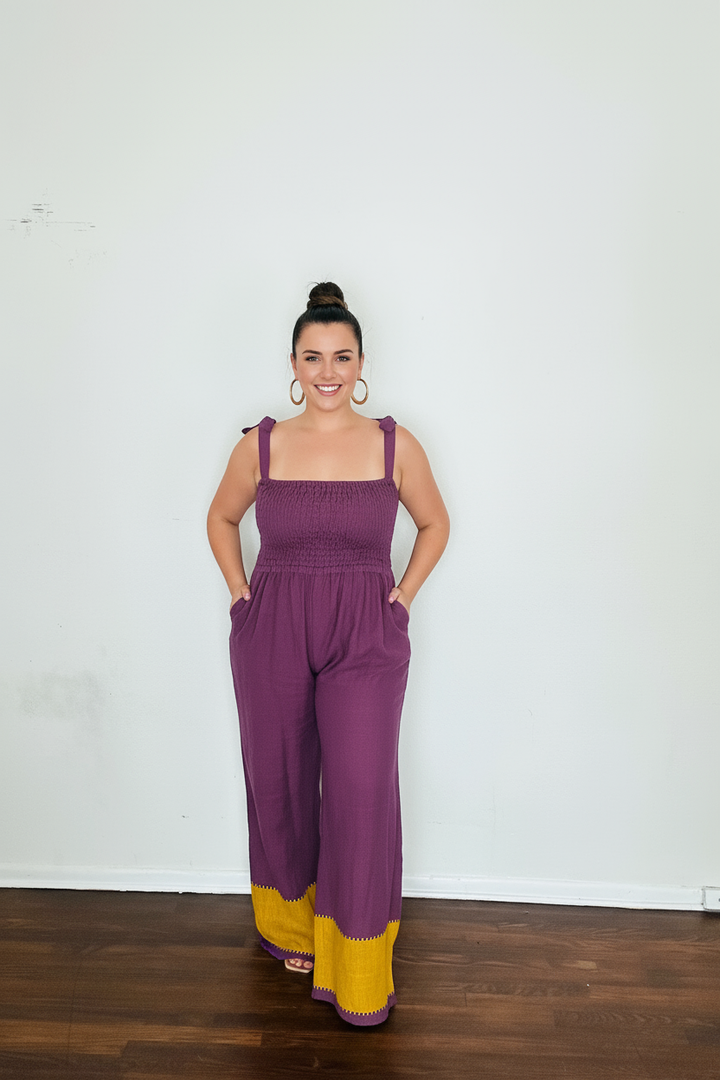 ShopYego Jumpsuits Purple Reign Sebie Jumpsuit - Purple Reign