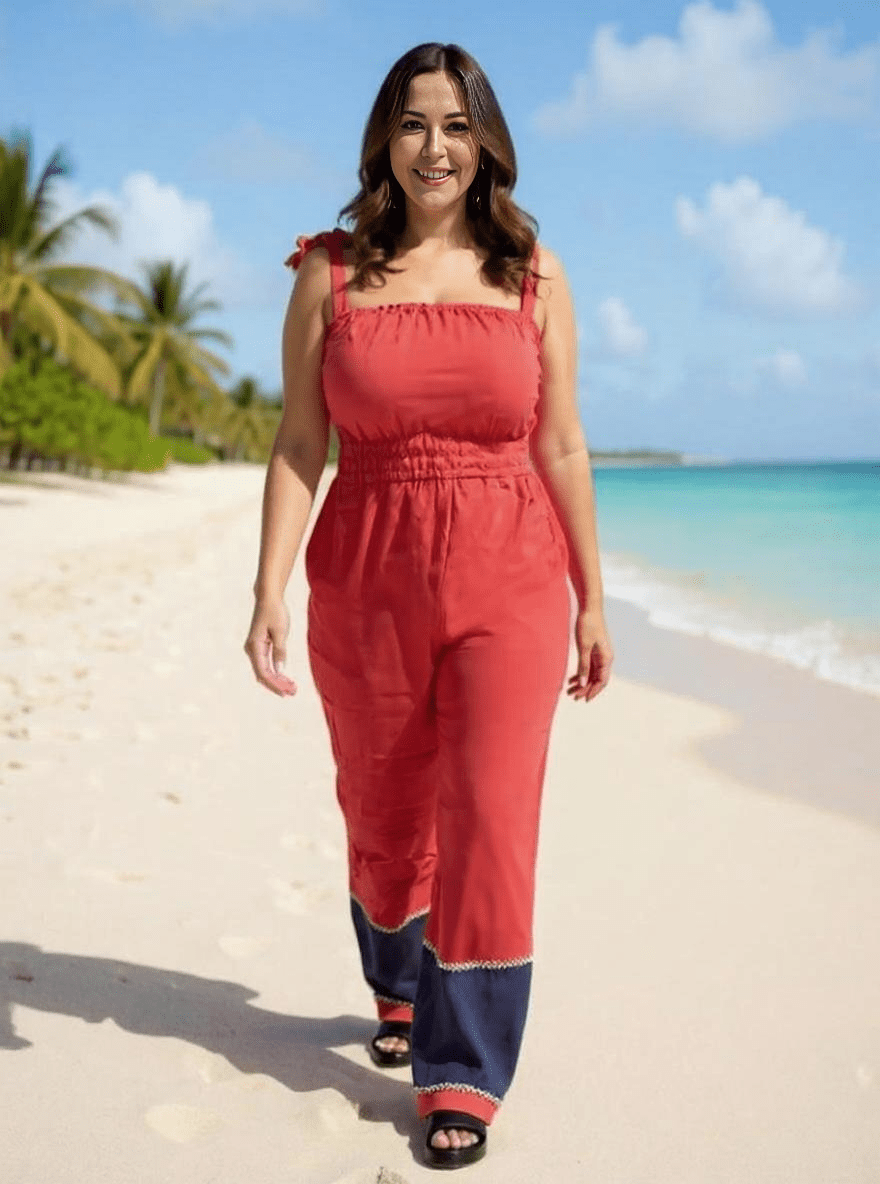 ShopYego Jumpsuits Rouge Sebie Jumpsuit