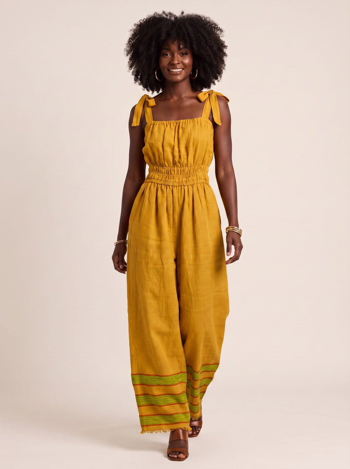 ShopYego Jumpsuits Saffron Sebie Jumpsuit