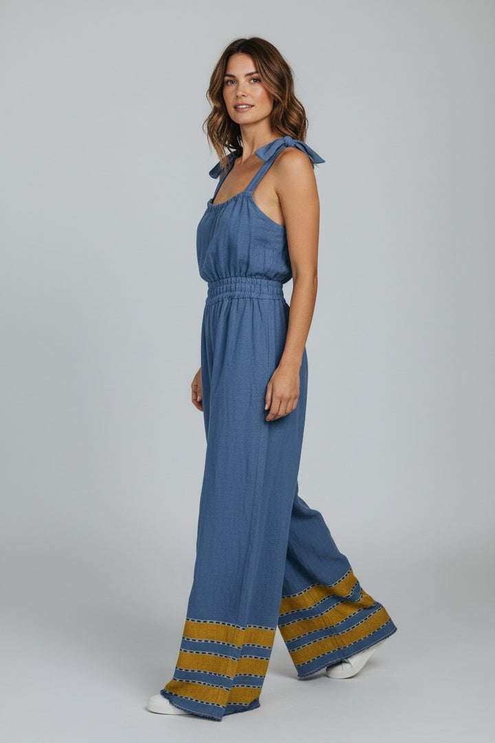 ShopYego Jumpsuits Semay Blue Sebie Jumpsuit- Semay Blue