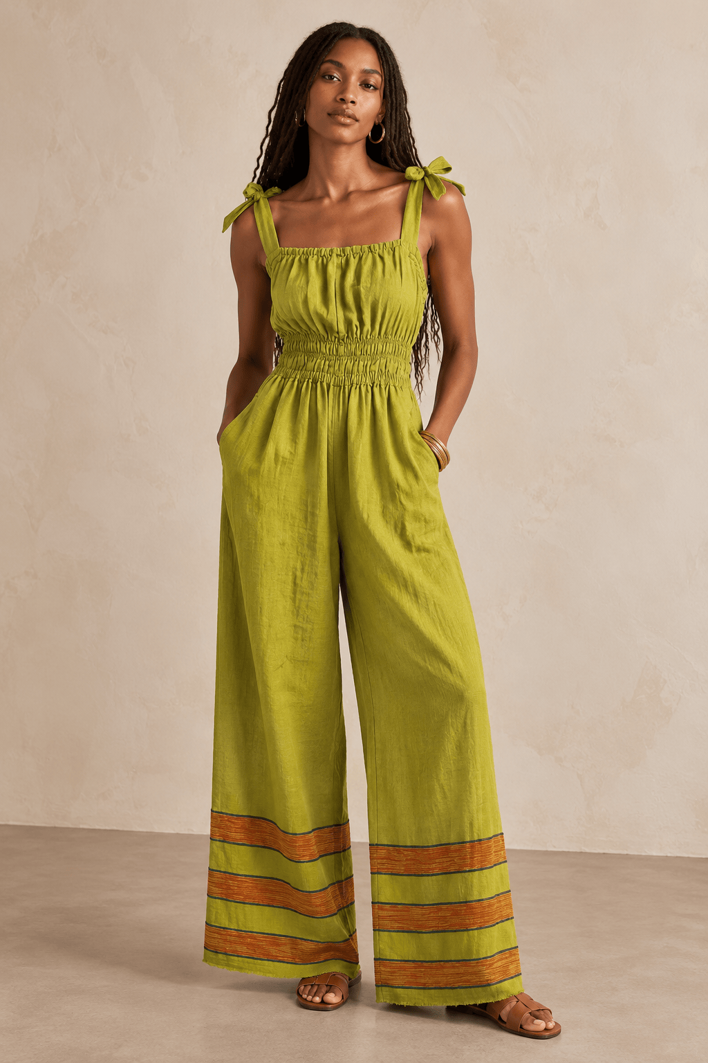 ShopYego Jumpsuits Sunlit Chartreuse Sebie Jumpsuit