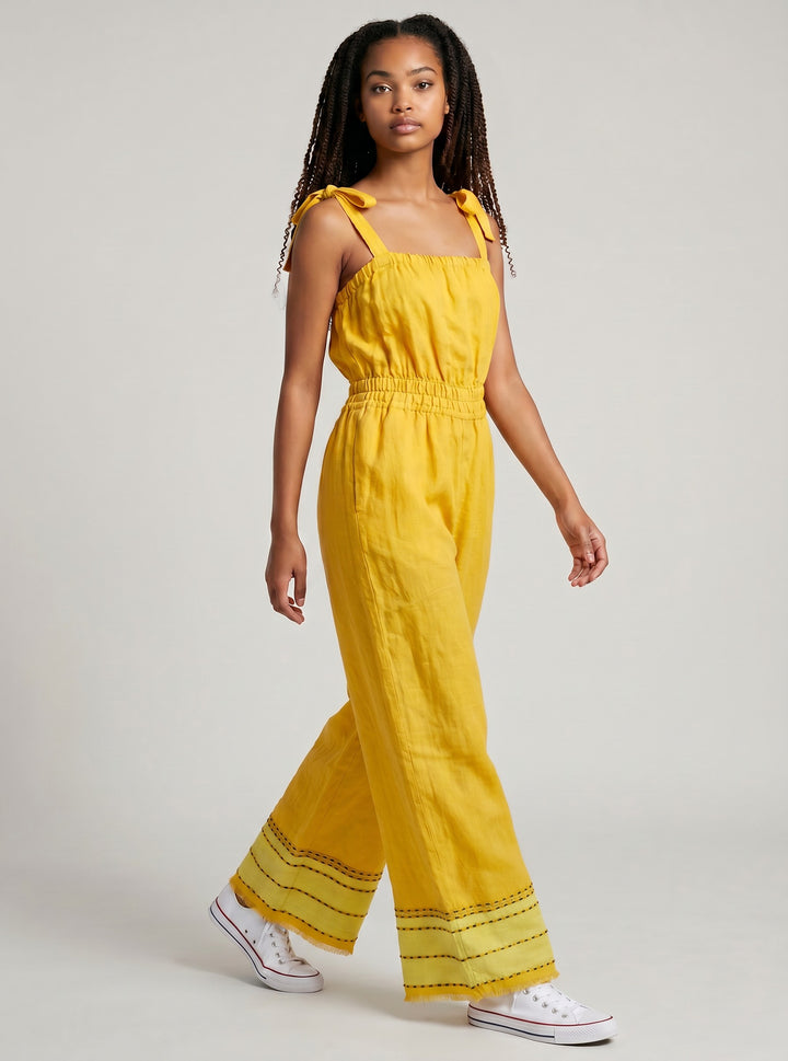 ShopYego Jumpsuits Sunshine Glow Sebie Jumpsuit - Sunshine Glow