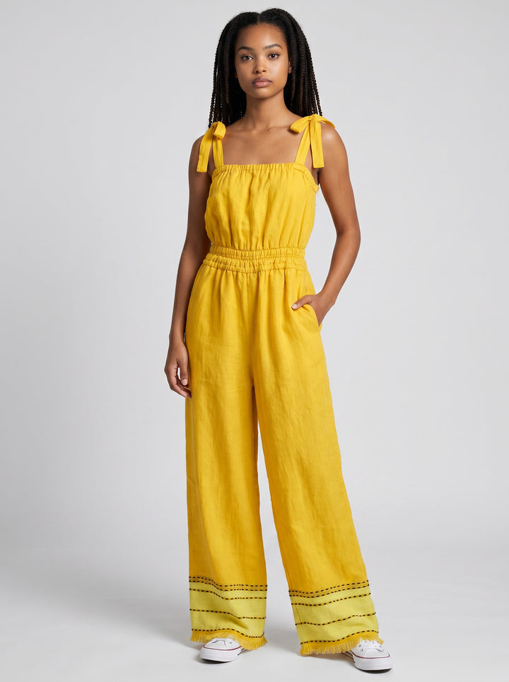 ShopYego Jumpsuits Sunshine Glow Sebie Jumpsuit - Sunshine Glow