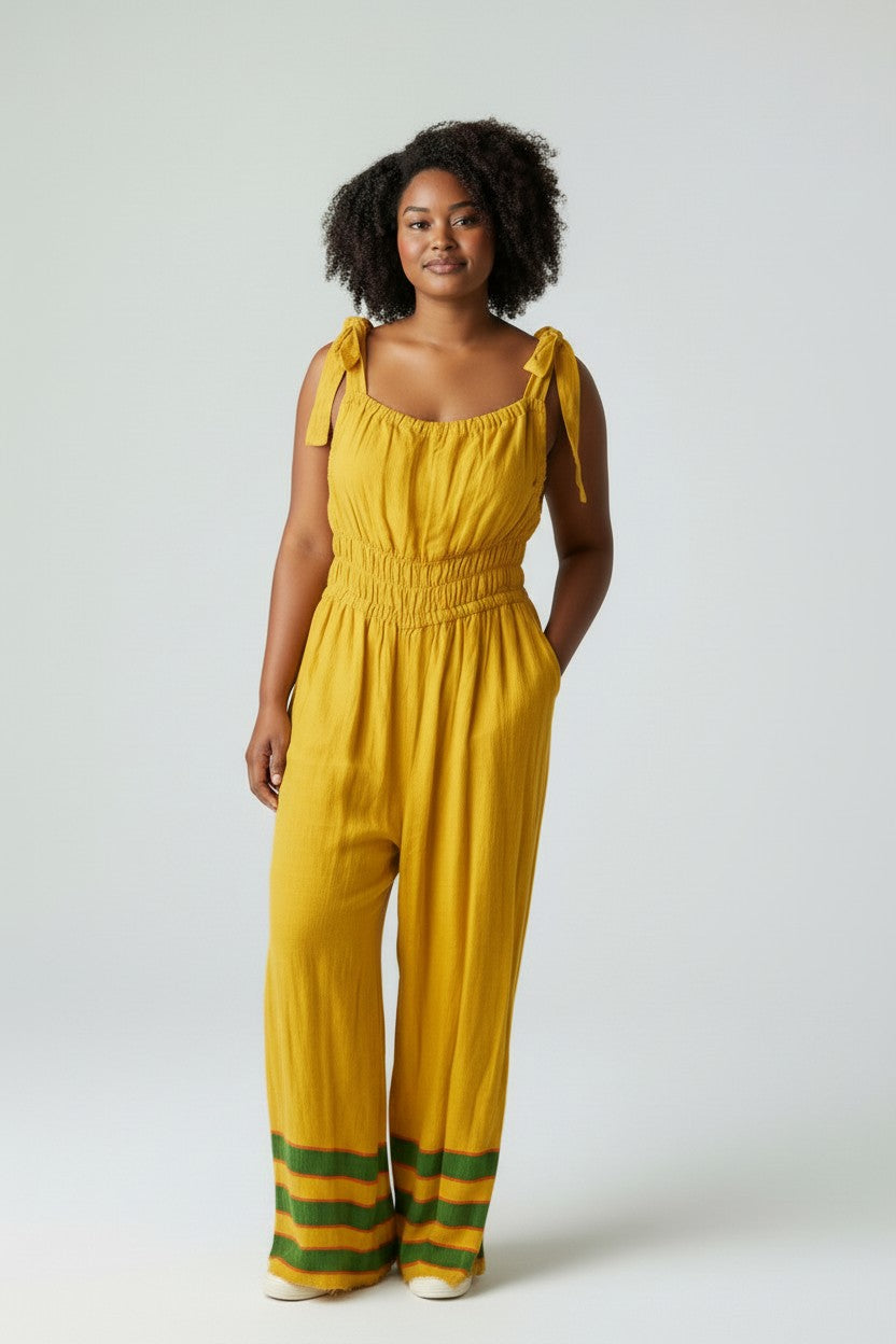 ShopYego Jumpsuits Sunshine Sebie Jumpsuit - Sunshine