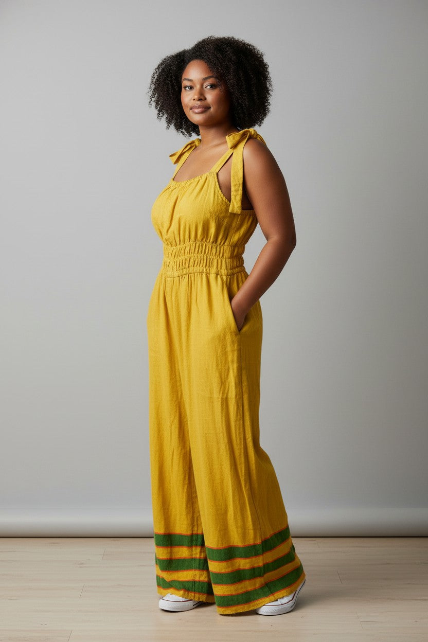 ShopYego Jumpsuits Sunshine Sebie Jumpsuit - Sunshine