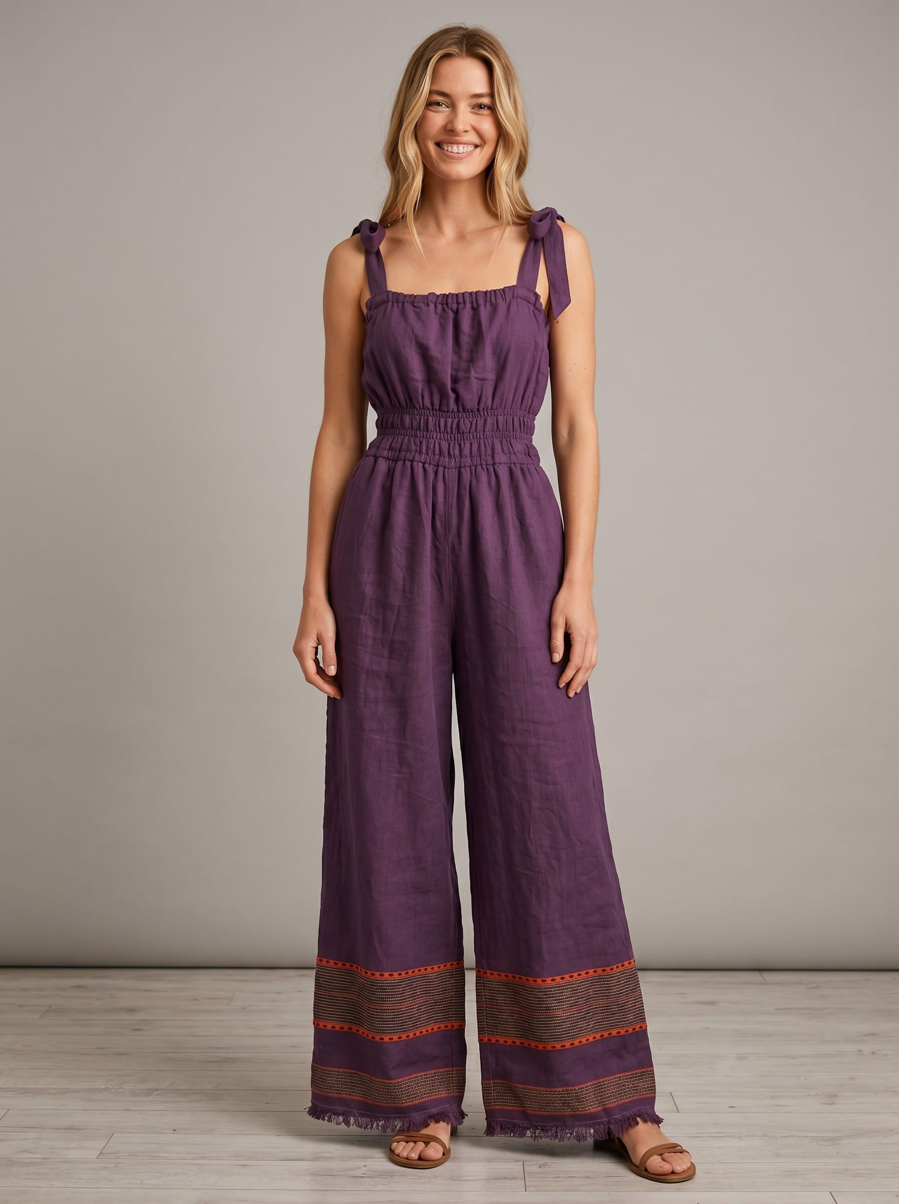 ShopYego Jumpsuits Wild Plum Sebie Jumpsuit