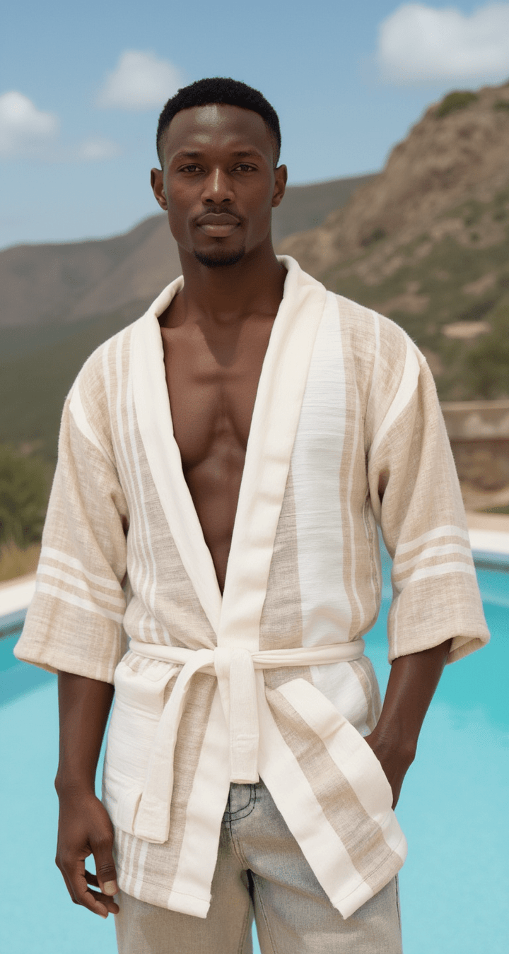 ShopYego Men's Tops Dune Whisper Zelalem Cardi