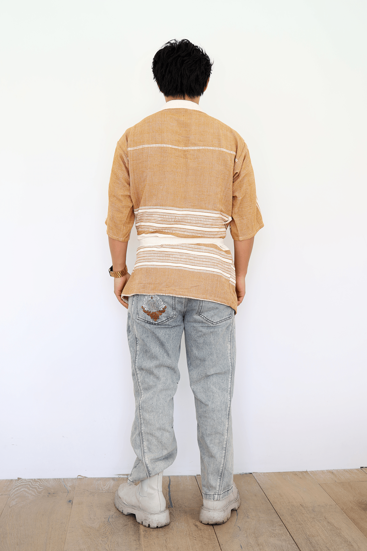 ShopYego Men's Tops Earth Tones Zelalem Cardi