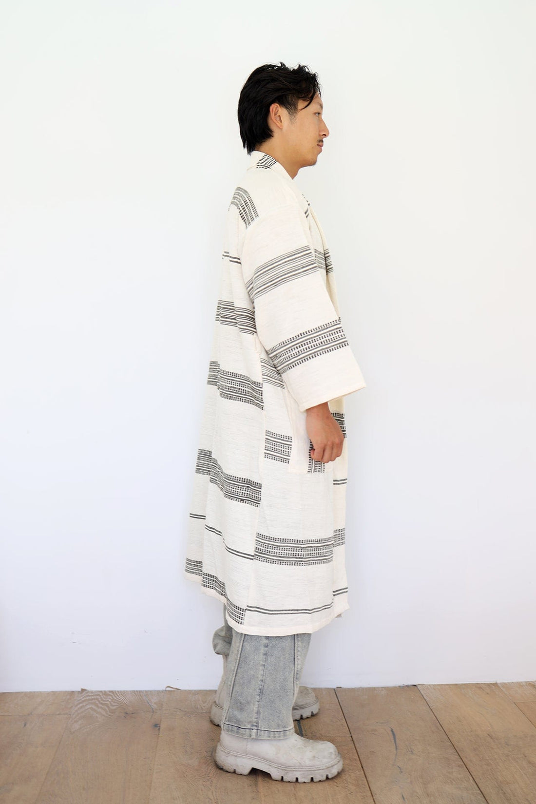 ShopYego Men's Tops Ink Zeki Long Cardi