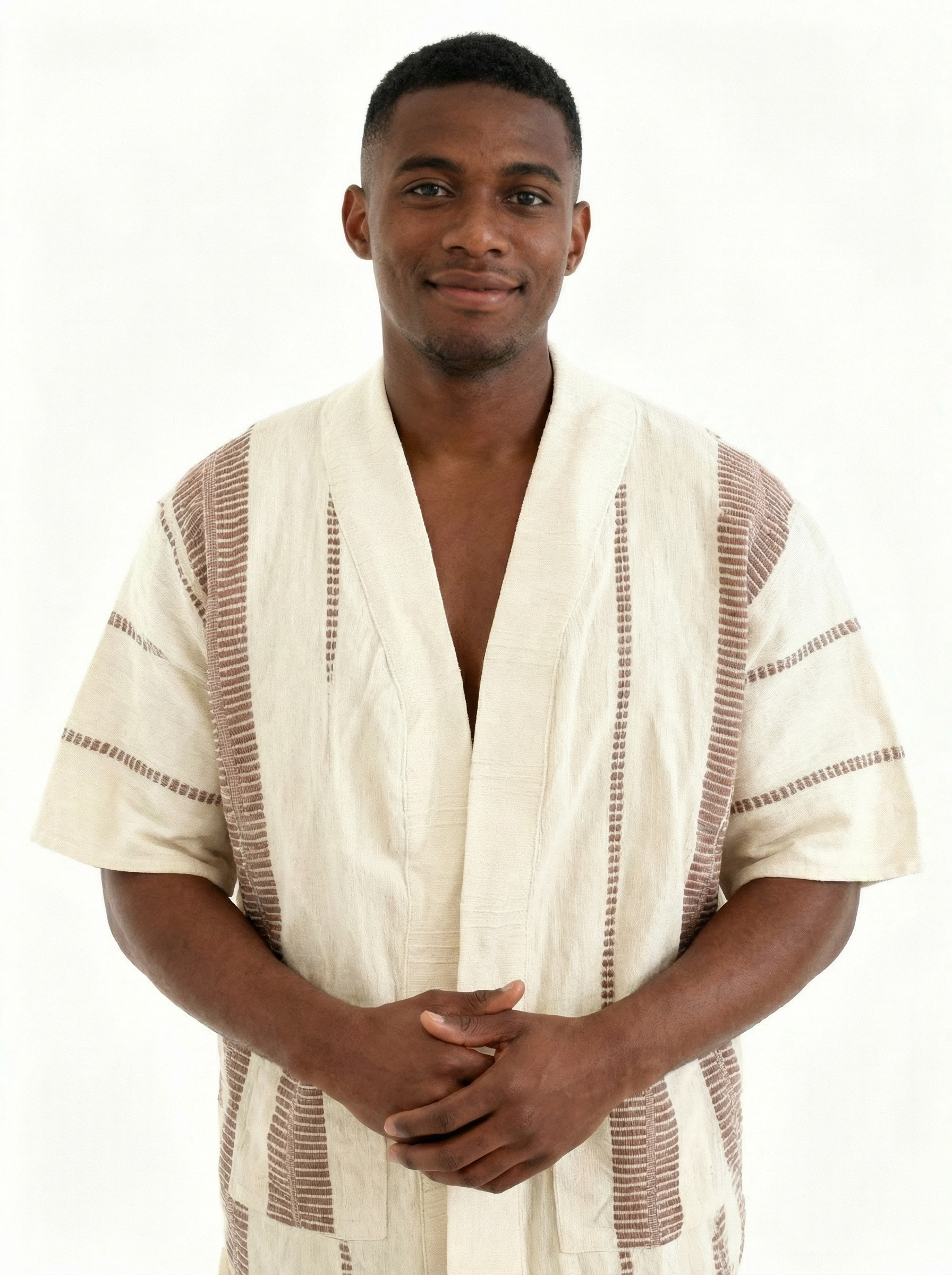 ShopYego Men's Tops Stone Grey Zelalem Cardi - Stone Grey