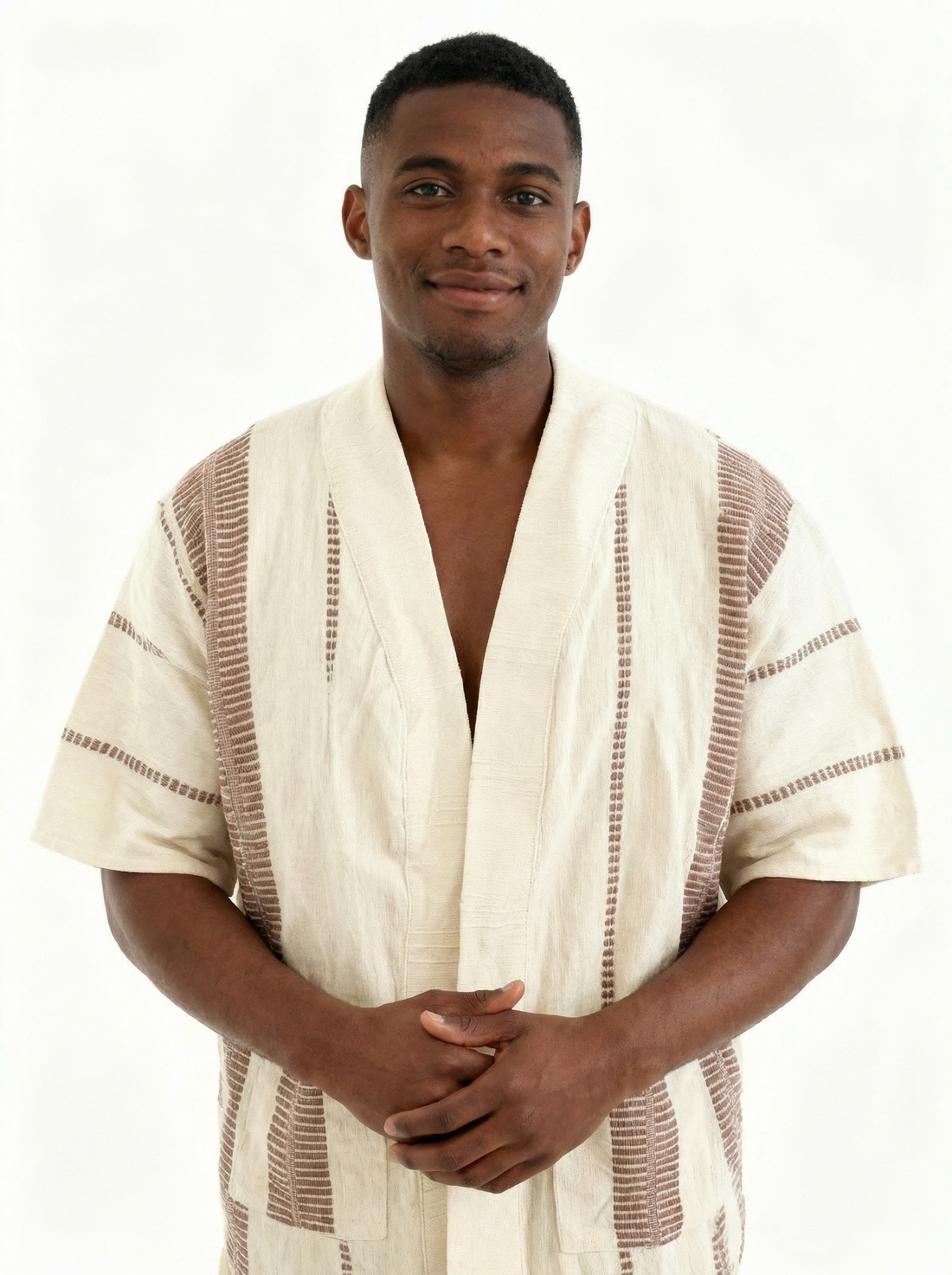 ShopYego Men's Tops Stone Grey Zelalem Cardi - Stone Grey