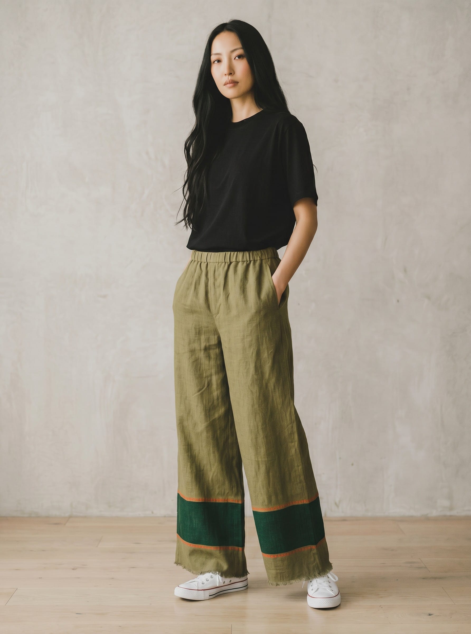 ShopYego Pant Set Cactus Olive Rahel Pants - Cactus Olive