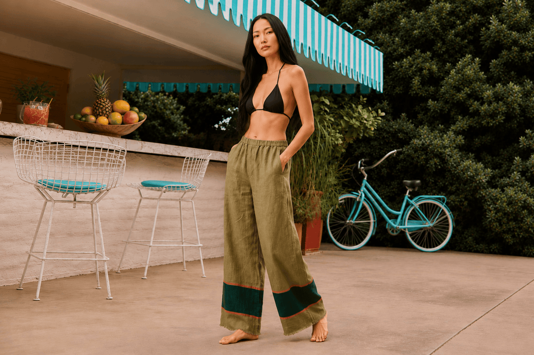 ShopYego Pant Set Cactus Olive Rahel Pants - Cactus Olive