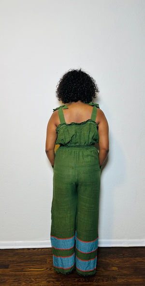 ShopYego Pant Set Green Sitota Top & Melat Pants Set