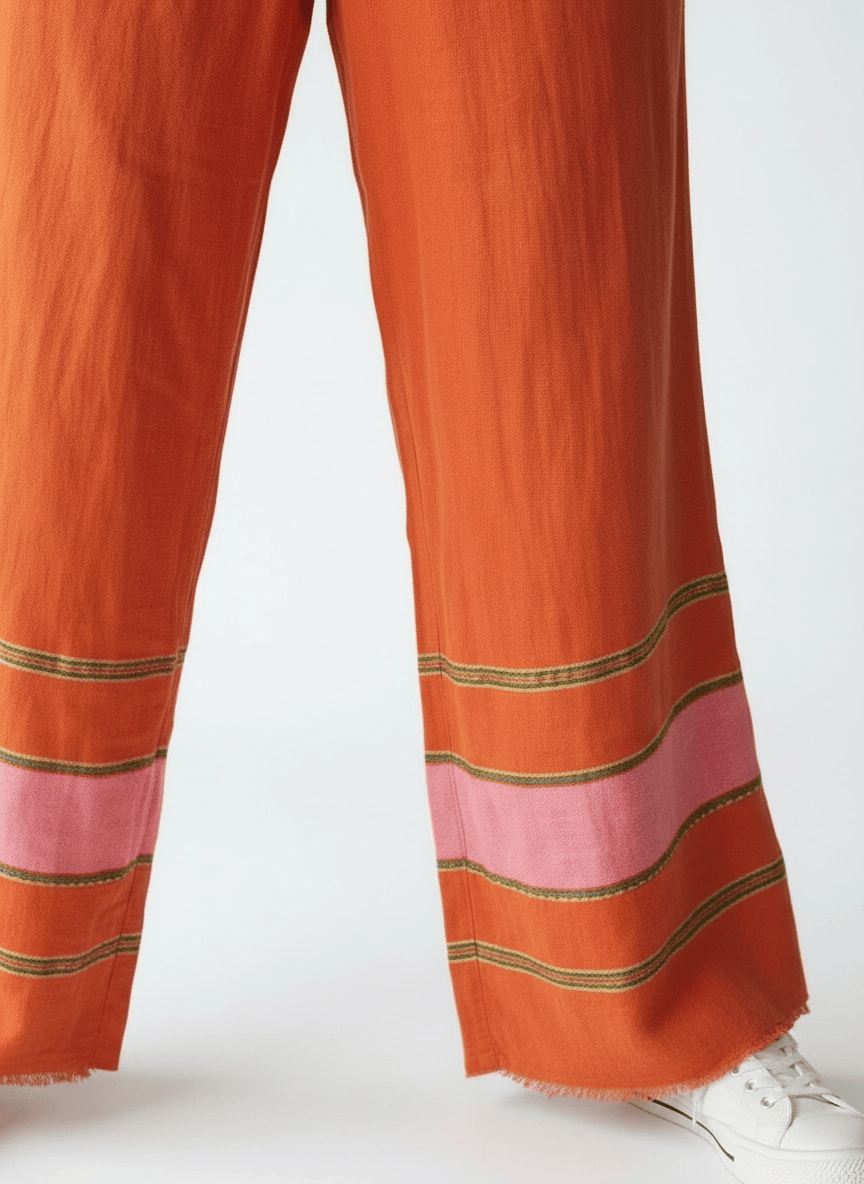 ShopYego Pant Set Orange Flare Rahel Pants - Orange Flare