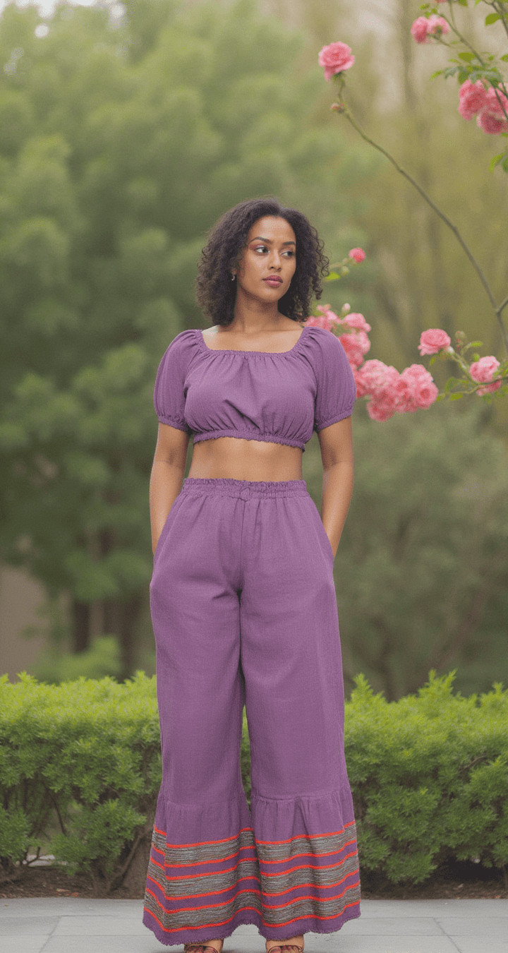 ShopYego Pant Set Purple Melat Pants