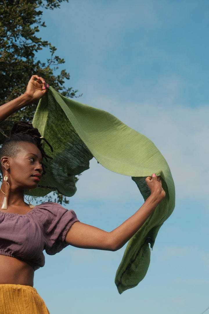 ShopYego Scarf Eucalyptus Lensa Scarf