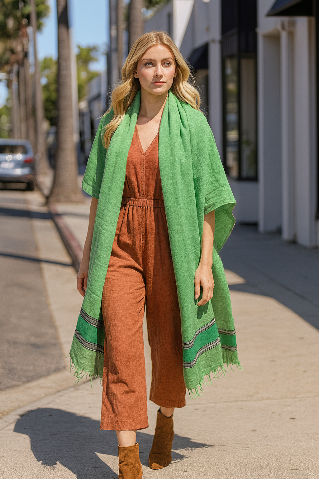 ShopYego Scarf Forest Green Fikir Scarf -  Forest Green