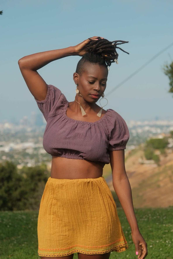 Kiki Skirt - Saffron