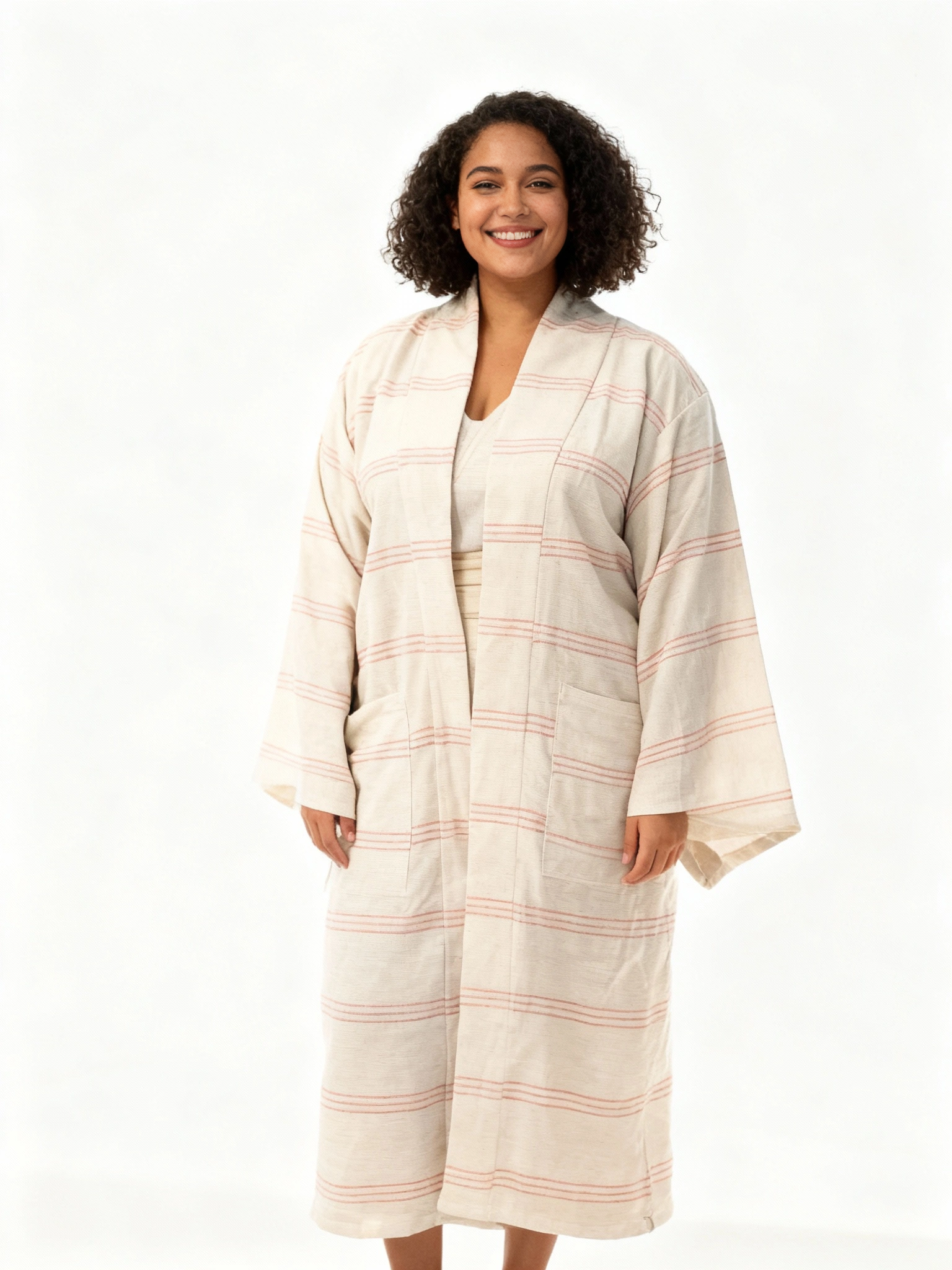 ShopYego Top Amber Stripe Zeki Cardi - Amber Stripe