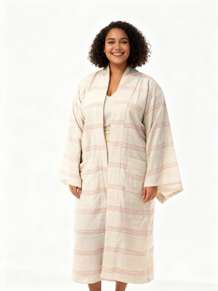 ShopYego Top Amber Stripe Zeki Cardi - Amber Stripe