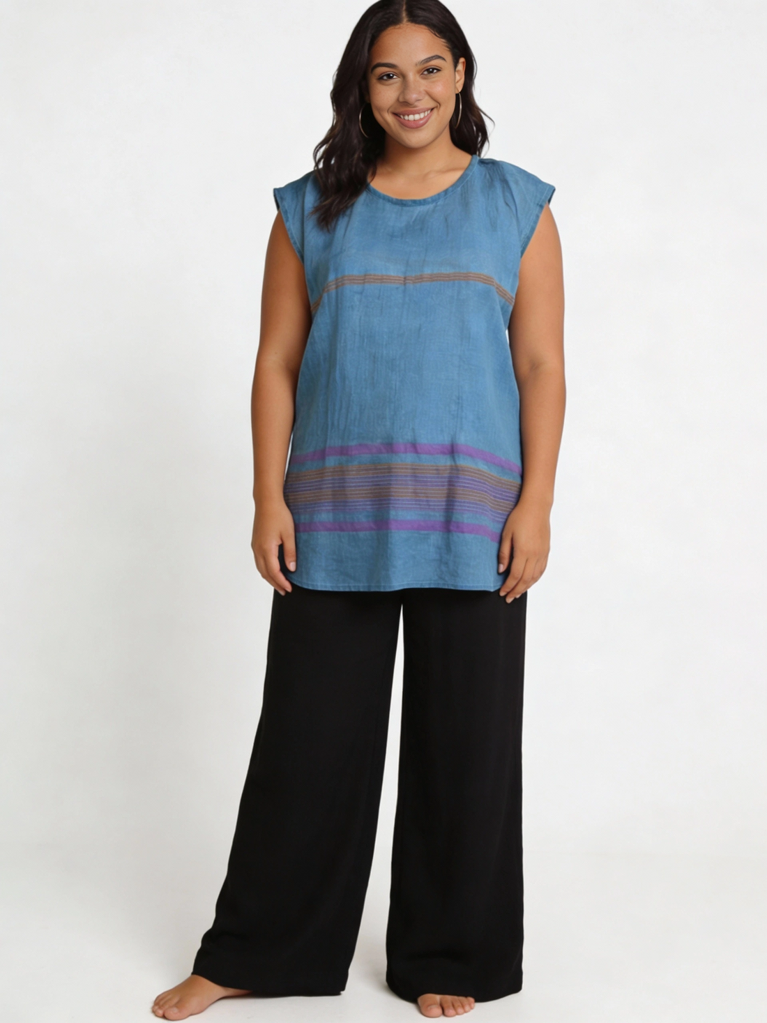 ShopYego Top Blue Dusk Aluna Top - Blue Dusk
