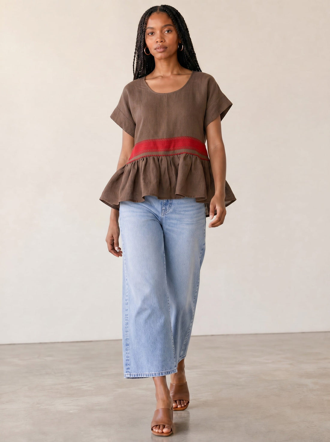 ShopYego Top Cocoa Earth Amsale Top - Cocoa Earth