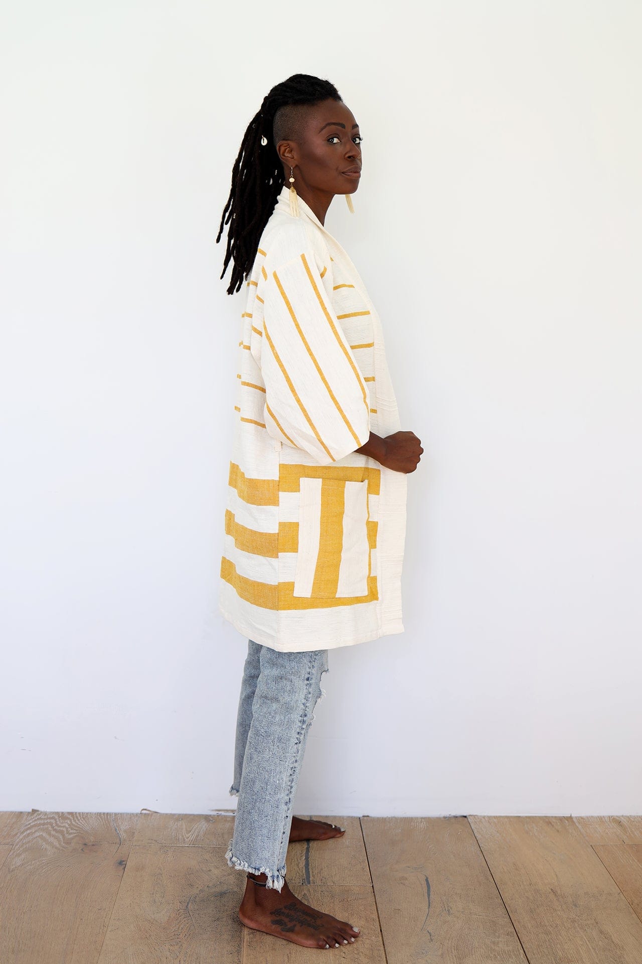 ShopYego Top Earth Tones Zelalem Cardi