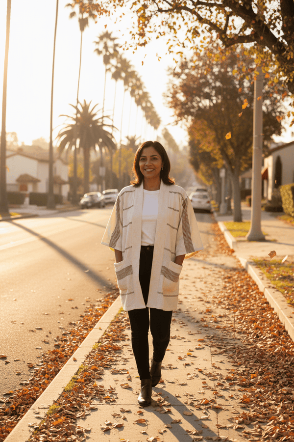 Zelalem Cardi - Cloudstone Grey