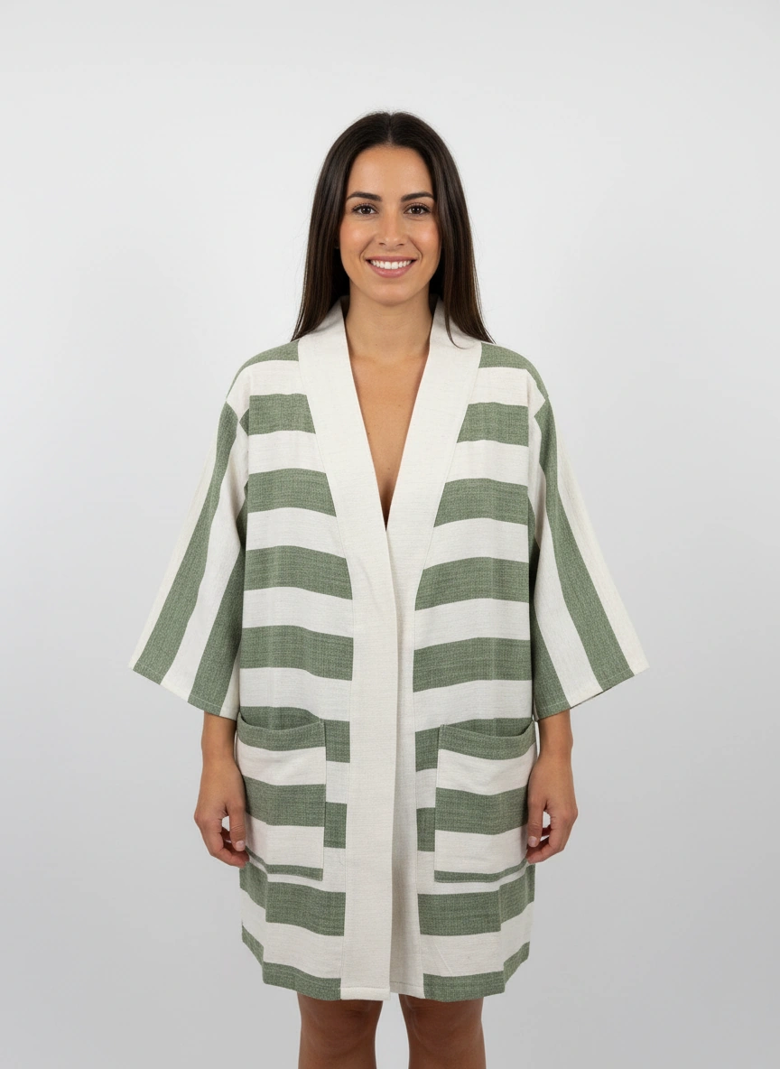 ShopYego Top Eucalyptus Zelalem Cardi - Eucalyptus