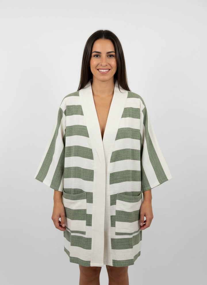 ShopYego Top Eucalyptus Zelalem Cardi - Eucalyptus