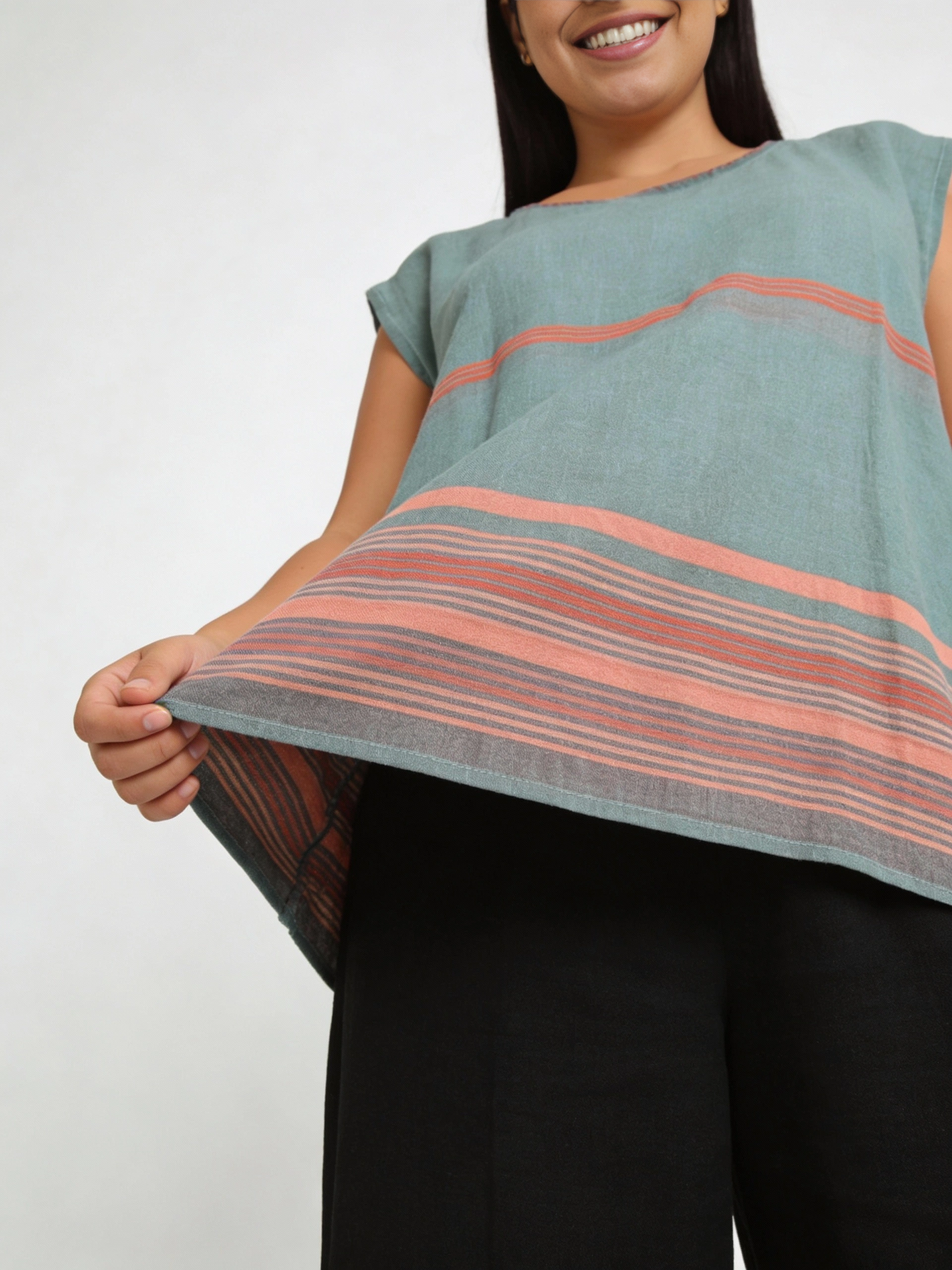 ShopYego Top Fog Grey Aluna Top - Fog Grey