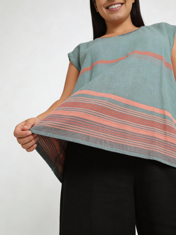 ShopYego Top Fog Grey Aluna Top - Fog Grey