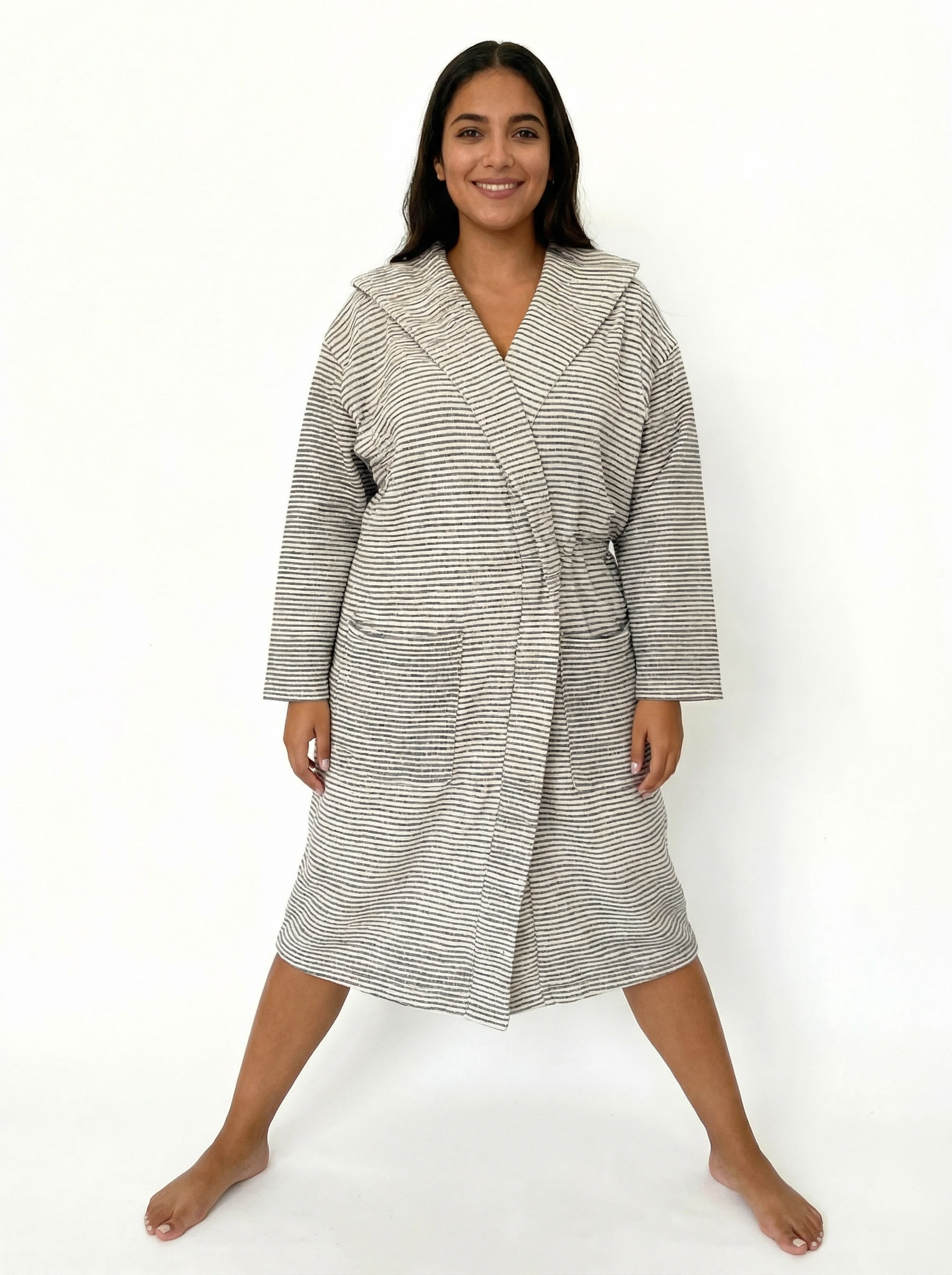 ShopYego Top Ink Stripe Zeki Cardi - Ink Stripes