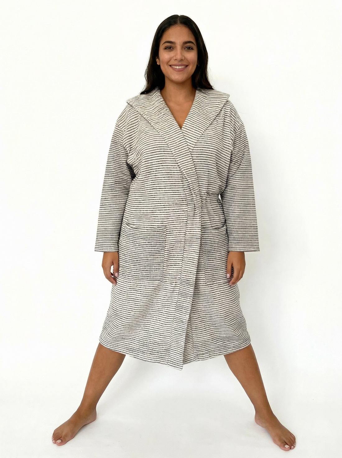 ShopYego Top Ink Stripe Zeki Cardi - Ink Stripes