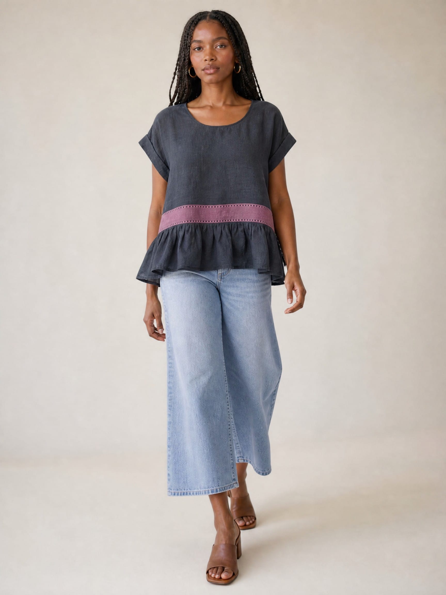 ShopYego Top Moonstone Slate Amsale Top - Moonstone Slate