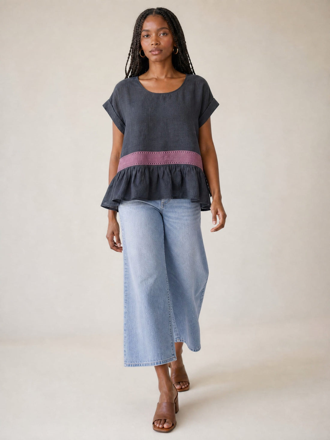 ShopYego Top Moonstone Slate Amsale Top - Moonstone Slate